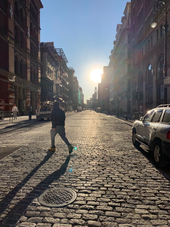 broadway & 2nd - sun rise